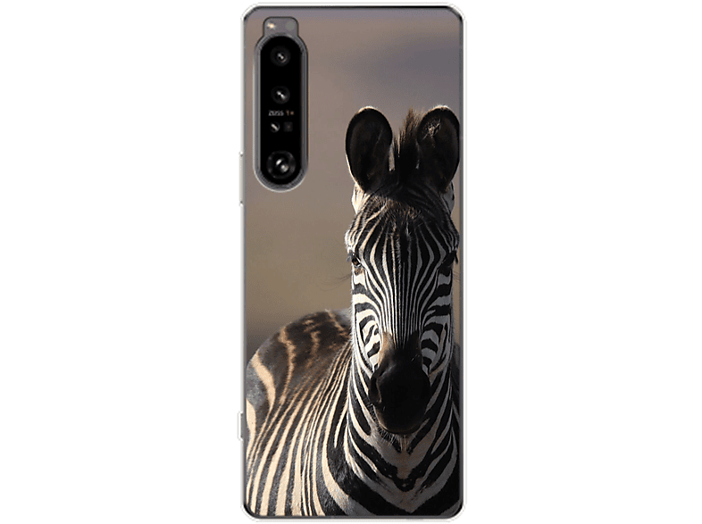 KÖNIG DESIGN Case, Backcover, Sony, Xperia 1 IV, Zebra