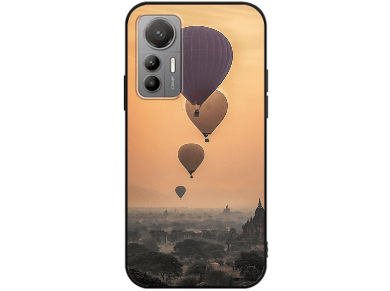 Backcover, KÖNIG Xiaomi, DESIGN Case, 12 Heißluftballons Lite,