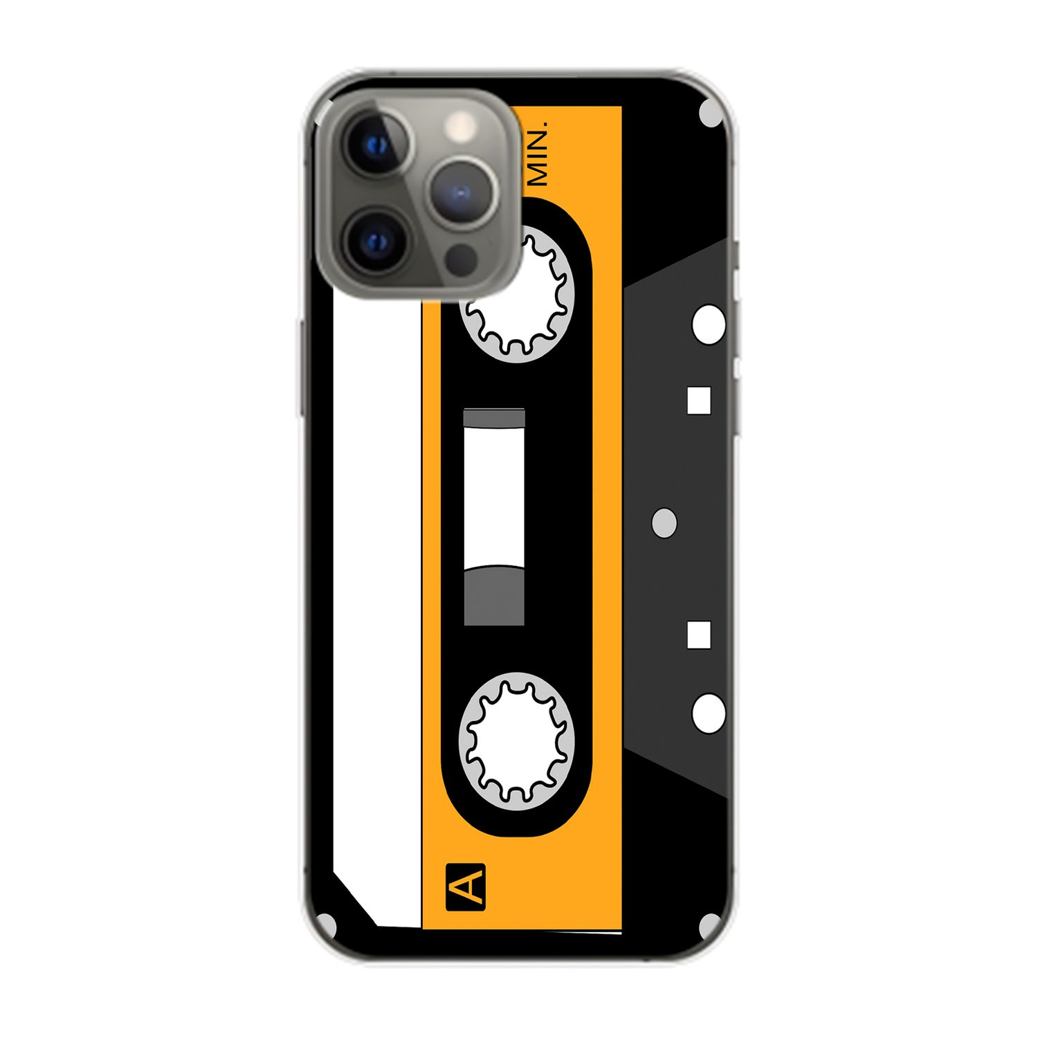 Pro Kassette iPhone Retro DESIGN Max, Backcover, Case, Apple, 14 KÖNIG