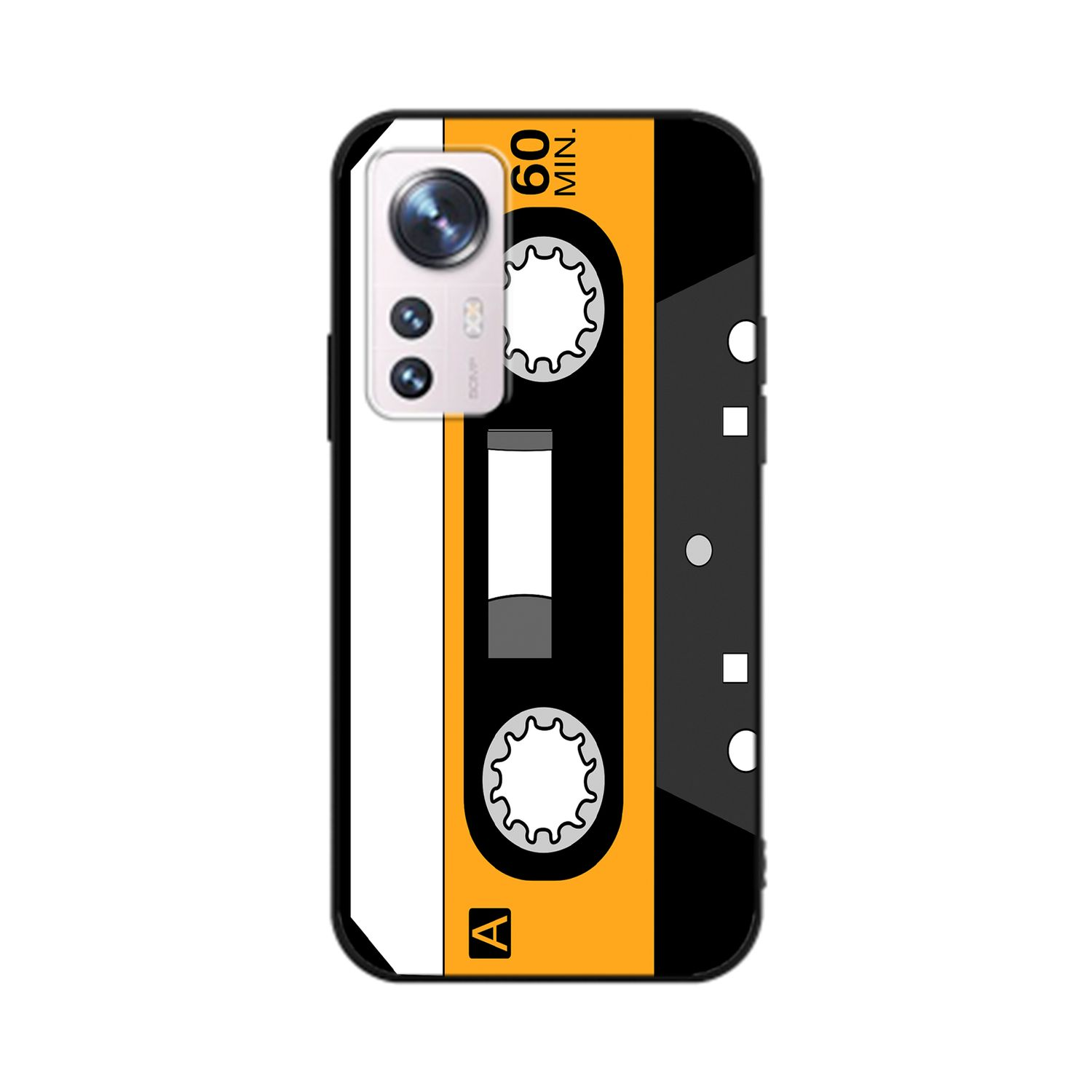 KÖNIG Kassette Backcover, 12 Pro, DESIGN Retro Case, Xiaomi,