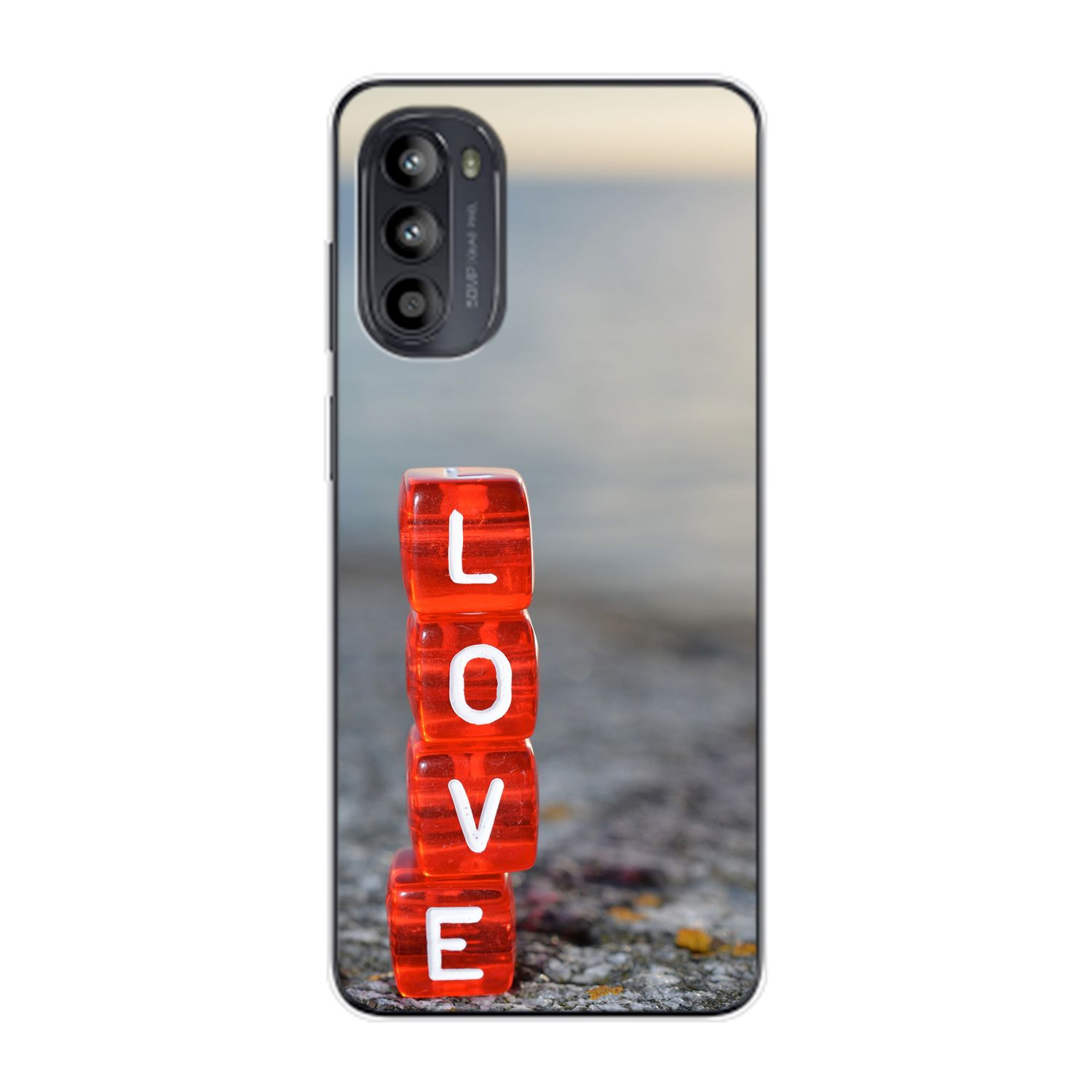 KÖNIG DESIGN Motorola, Love Moto G62, Backcover, Case