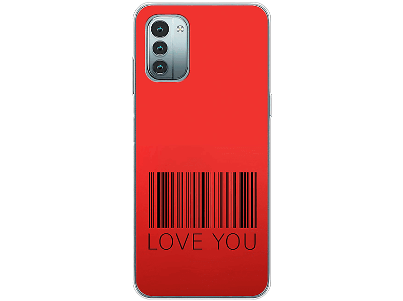 KÖNIG DESIGN Case, Backcover, Love Nokia, G11, You