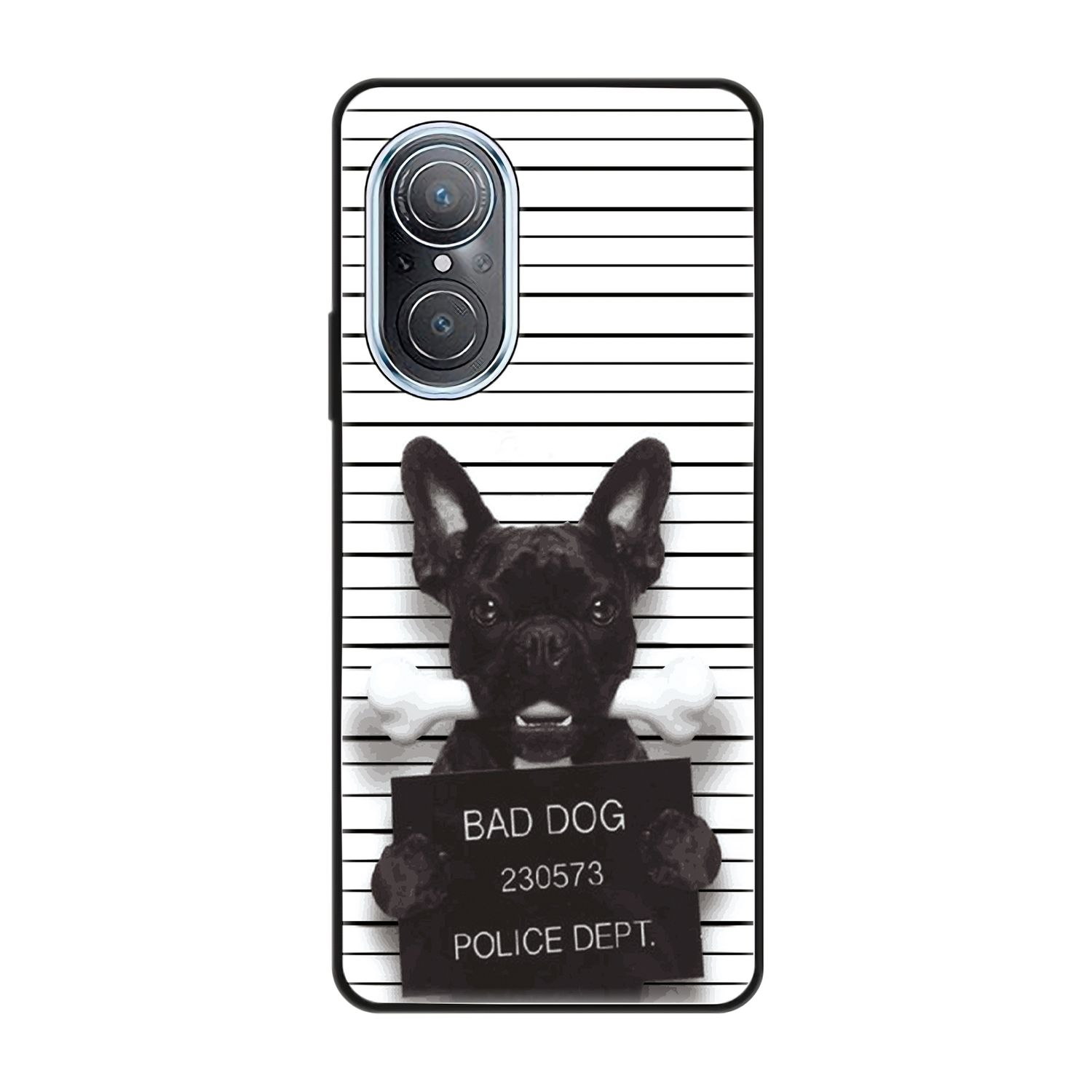Case, nova KÖNIG Bulldogge DESIGN 9 Huawei, Backcover, Dog SE, Bad