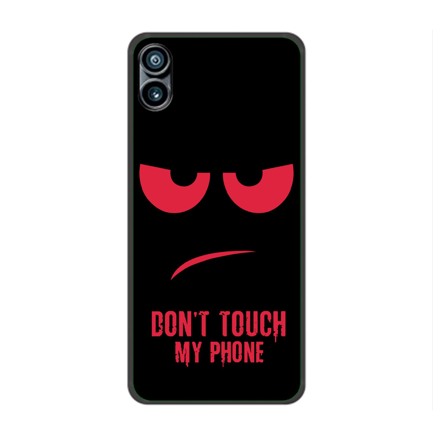 KÖNIG DESIGN Case, Nothing, Phone Rot Backcover, Touch Dont Phone 1, My