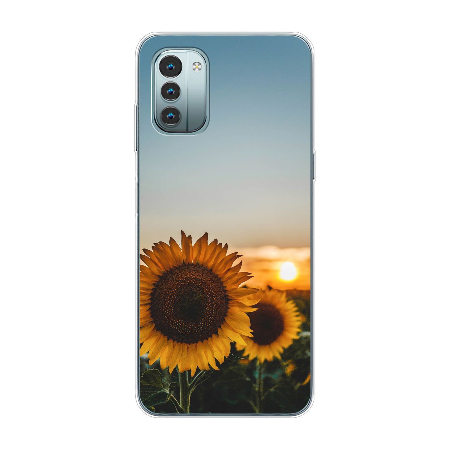 KÖNIG DESIGN Sonnenblumen Case, Nokia, G11, Backcover
