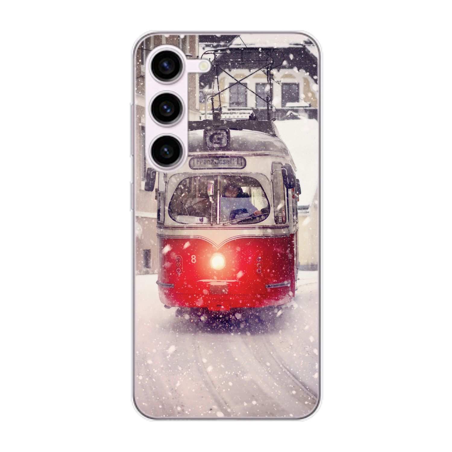 DESIGN Samsung, Straßenbahn KÖNIG Plus, Backcover, S23 Case, Galaxy