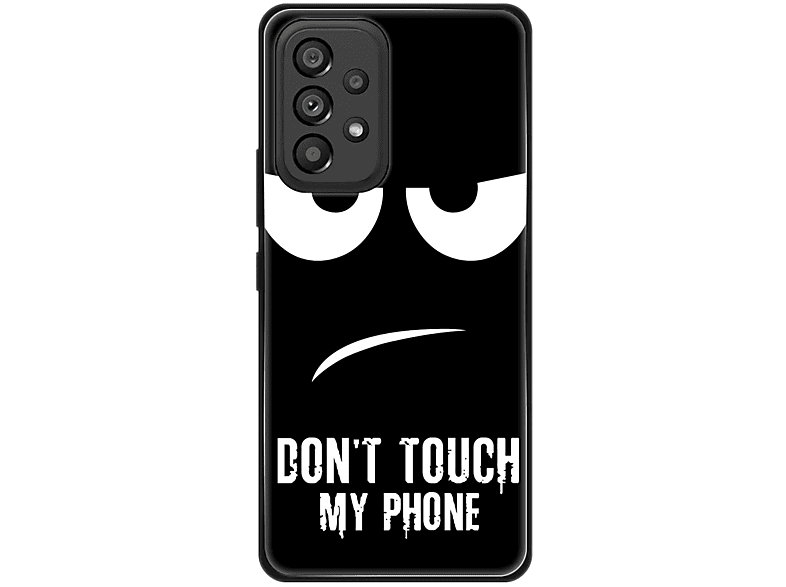 KÖNIG DESIGN Case, My Touch Phone Schwarz Galaxy Dont A53 5G, Samsung, Backcover