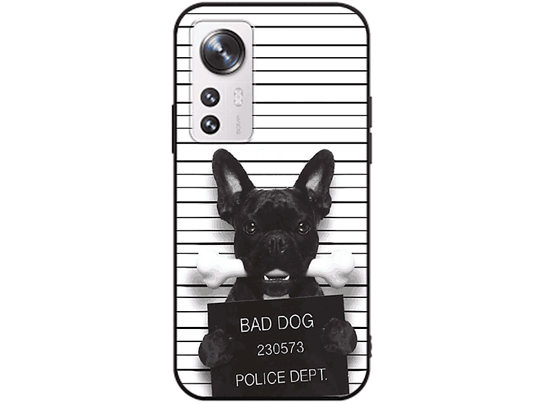 KÖNIG DESIGN Bad Pro, Dog Case, Xiaomi, Backcover, 12 Bulldogge