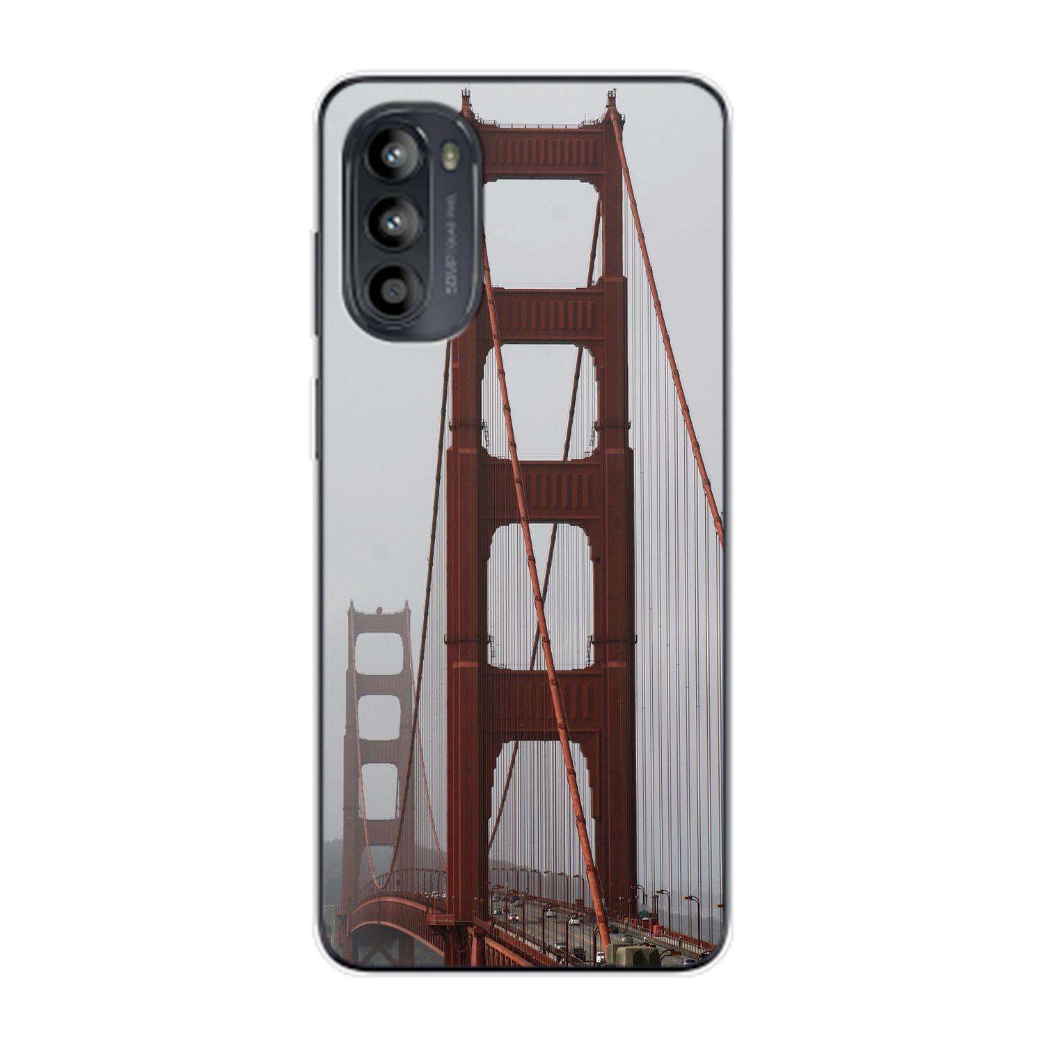 G62, Bridge Golden Gate DESIGN KÖNIG Case, Backcover, Moto Motorola,