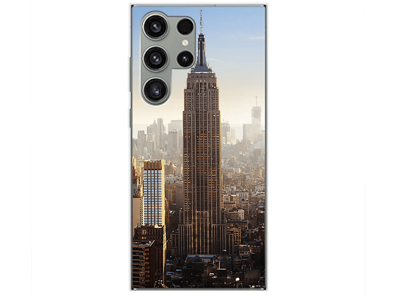 KÖNIG DESIGN Case, Backcover, Samsung, Galaxy S23 Ultra, Empire State Building