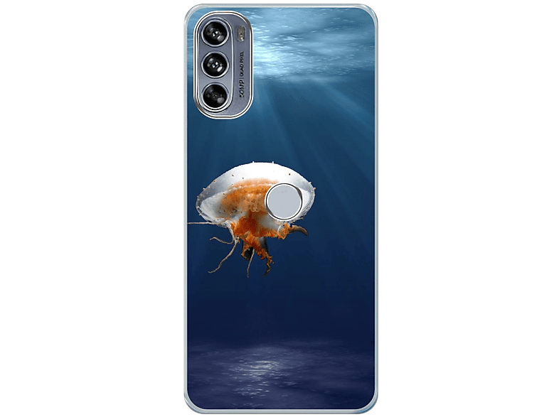 KÖNIG DESIGN Qualle Moto Case, Edge Motorola, 30 Pro, Backcover