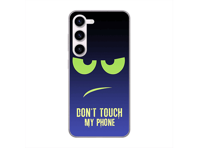 Grün Dont S23 Backcover, DESIGN Phone Blau Touch Case, Samsung, KÖNIG Galaxy My Plus,