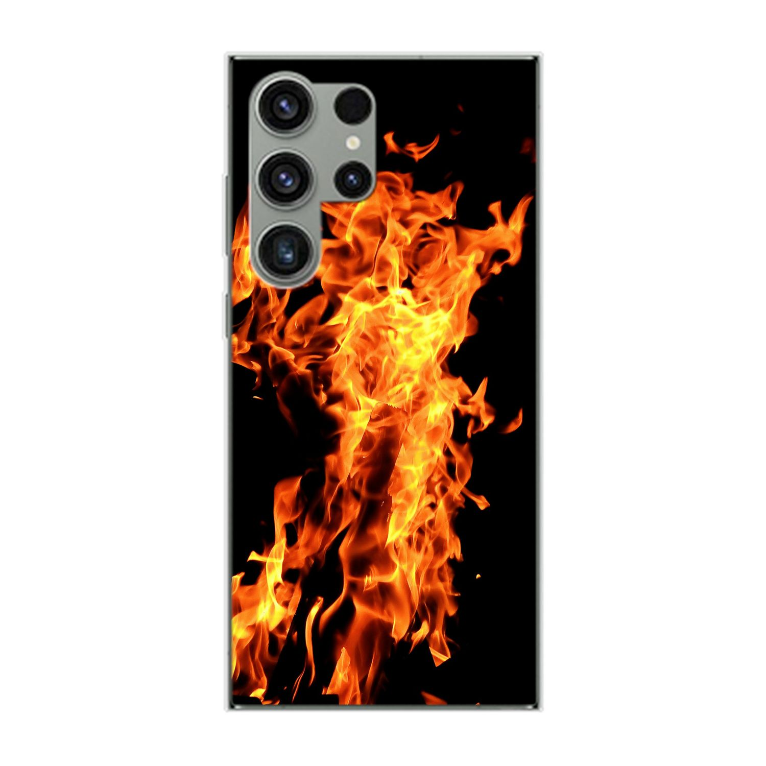 Feuer Ultra, Samsung, Galaxy DESIGN KÖNIG Case, S23 Backcover,