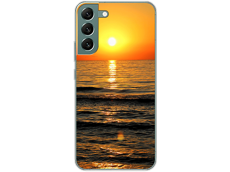 Samsung, 5G, Case, Galaxy S22 Plus Sonnenuntergang DESIGN KÖNIG Backcover,