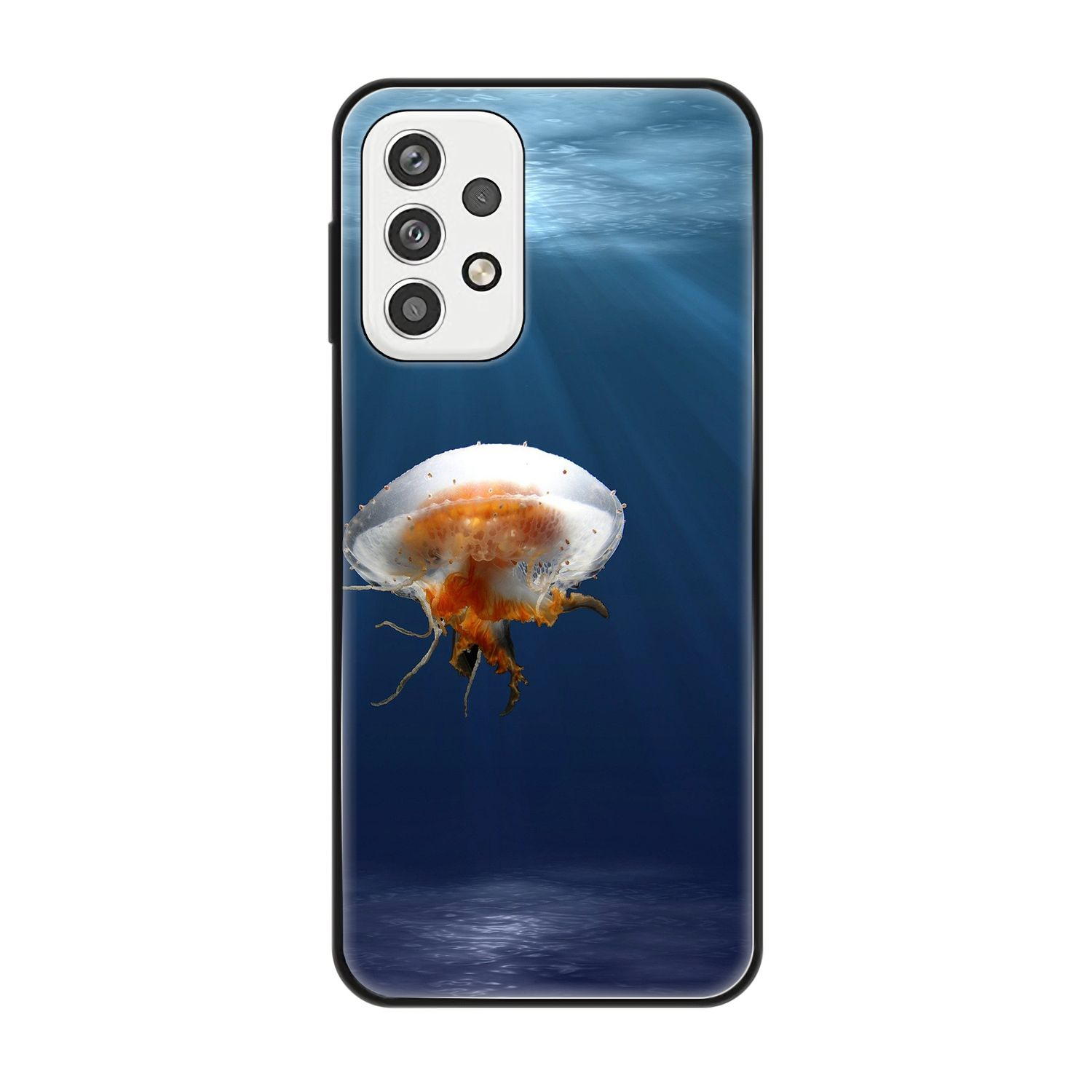 KÖNIG DESIGN Case, Backcover, Galaxy A23, Qualle Samsung