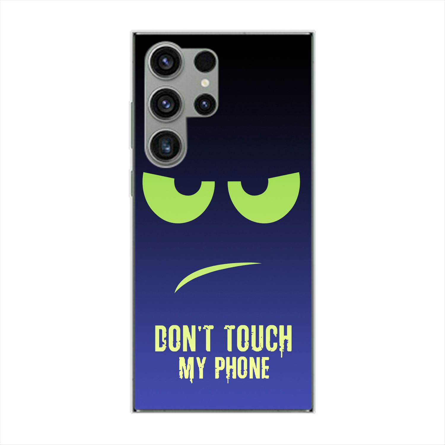 Blau My Grün Ultra, Case, KÖNIG DESIGN Touch Galaxy Samsung, Backcover, Dont Phone S23