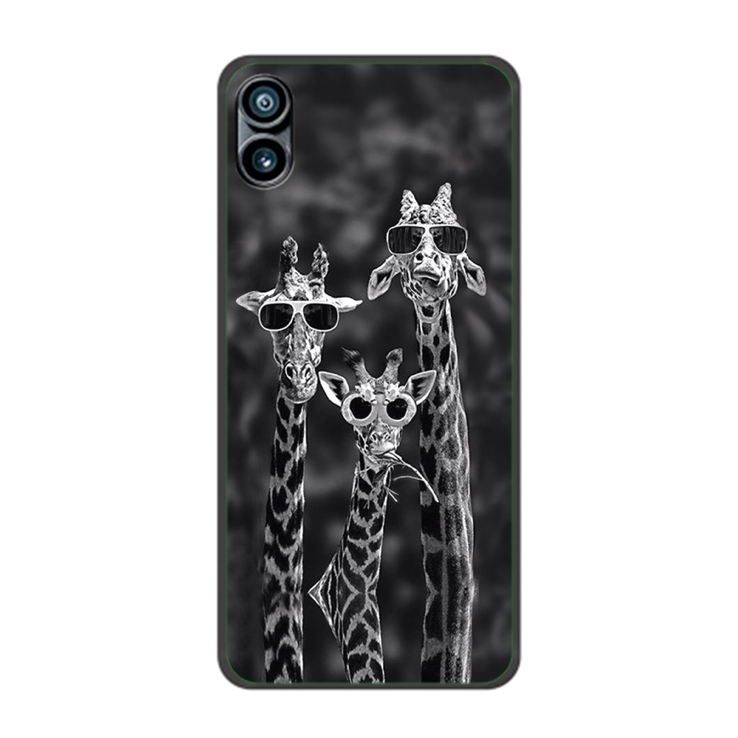 KÖNIG Nothing, Giraffen Case, DESIGN 3 Phone Backcover, 1,