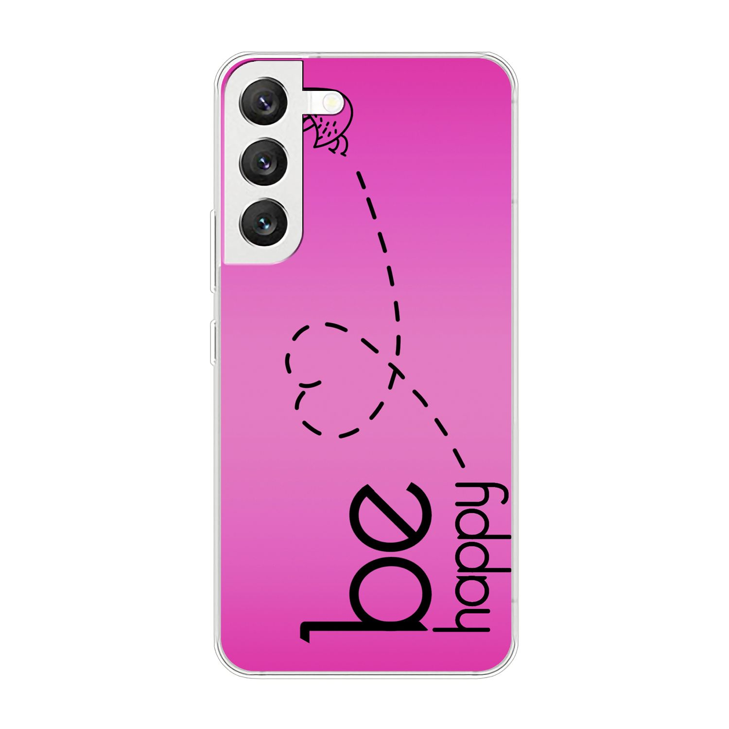 Galaxy Samsung, Backcover, Case, S22 Happy DESIGN 5G, Pink KÖNIG Be