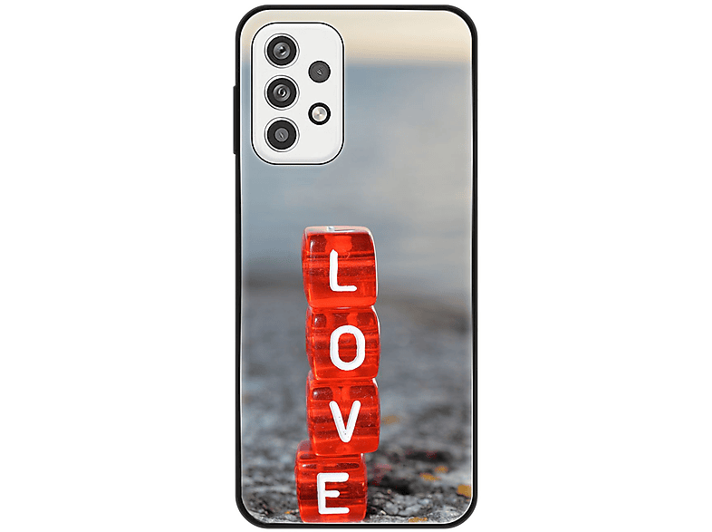 KÖNIG Love Case, Samsung, Galaxy DESIGN A23, Backcover,