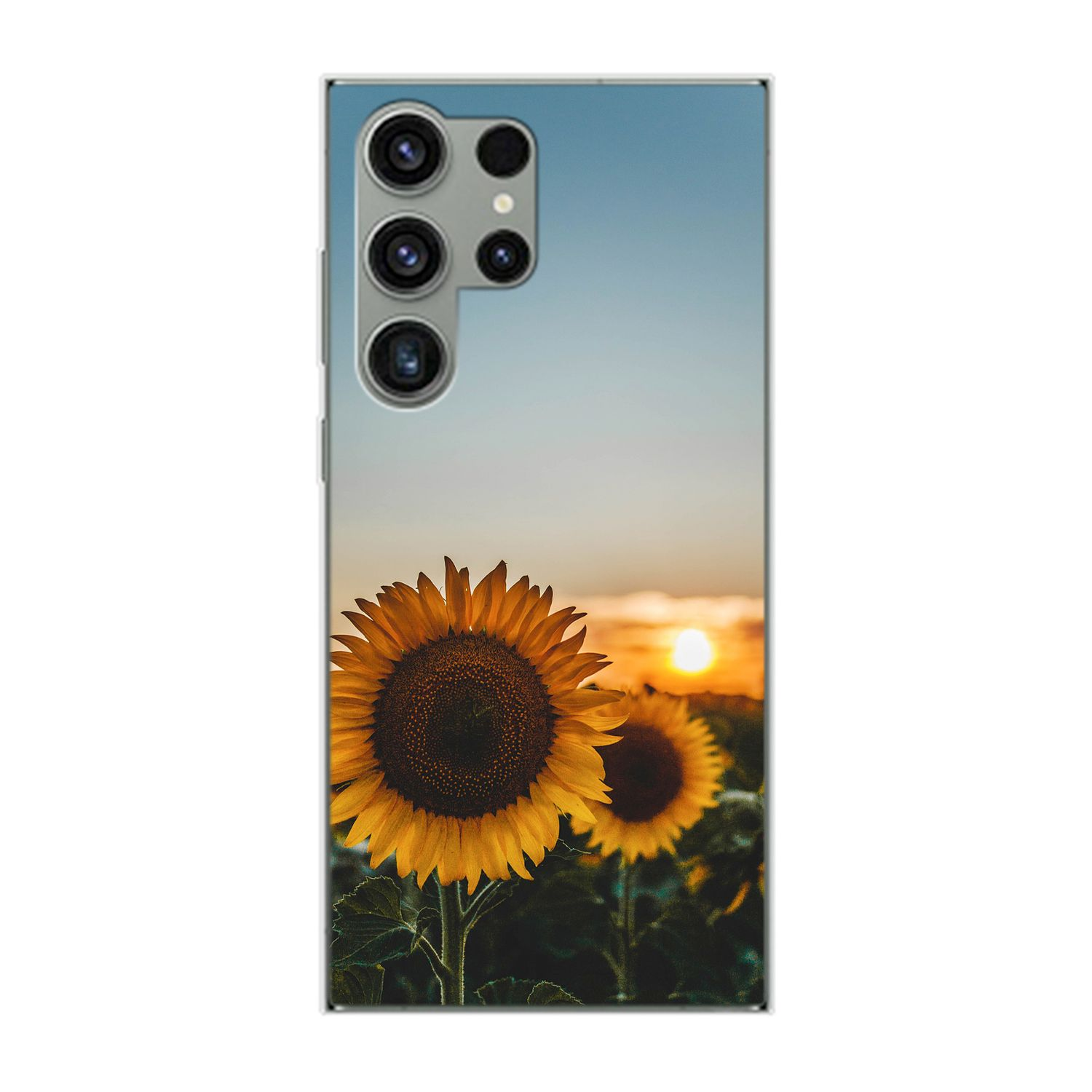 DESIGN S23 Case, Sonnenblumen Galaxy Ultra, KÖNIG Samsung, Backcover,