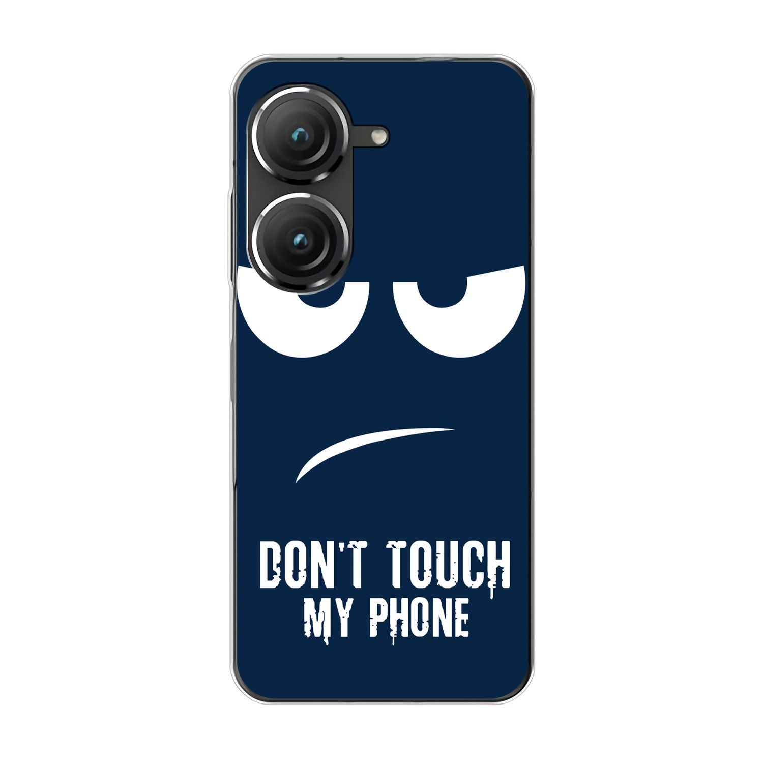 KÖNIG DESIGN Case, Asus, Zenfone Phone Touch Blau Backcover, Dont 9, My