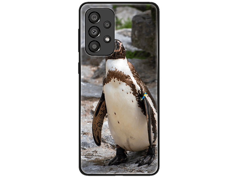 KÖNIG DESIGN Case, Backcover, Samsung, Galaxy A33 5G, Pinguin