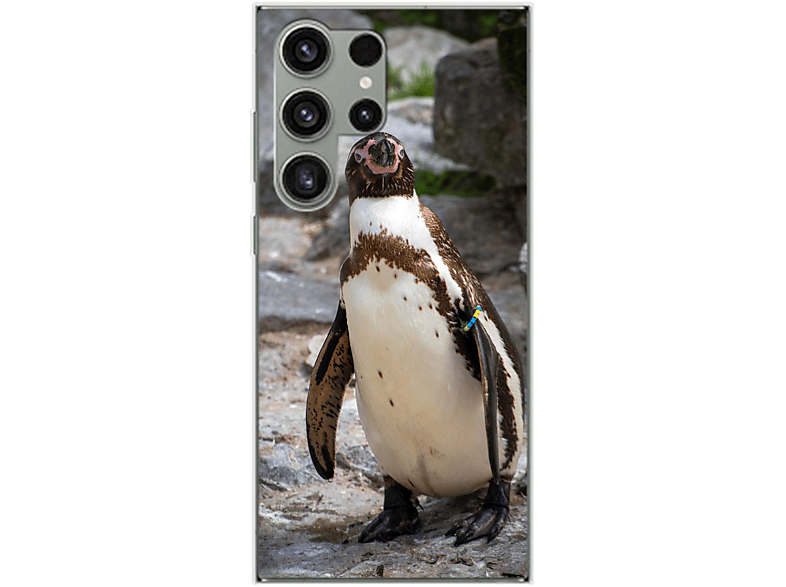 KÖNIG DESIGN Case, Backcover, Galaxy S23 Pinguin Ultra, Samsung