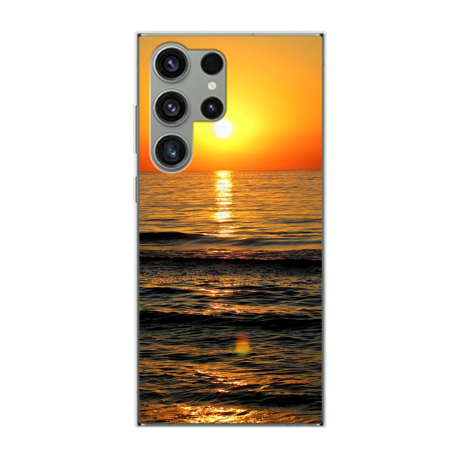 Galaxy Ultra, Case, S23 DESIGN Samsung, Backcover, Sonnenuntergang KÖNIG