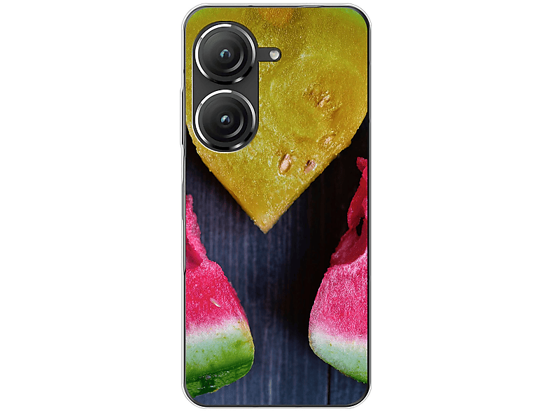 Asus, DESIGN Wassermelone KÖNIG Case, 9, Zenfone Backcover,