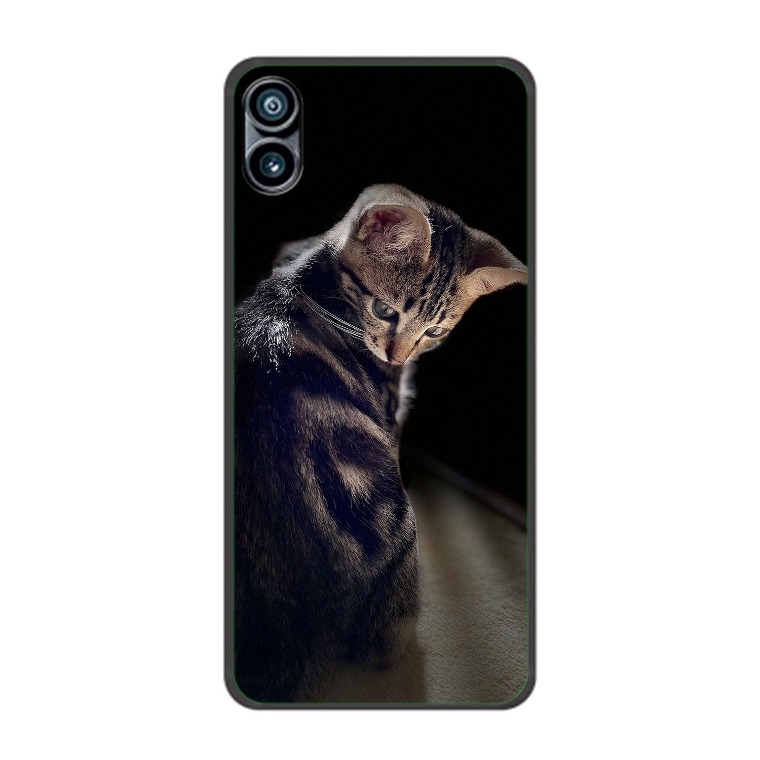 KÖNIG DESIGN Case, Nothing, Junge Katze 1, Backcover, Phone