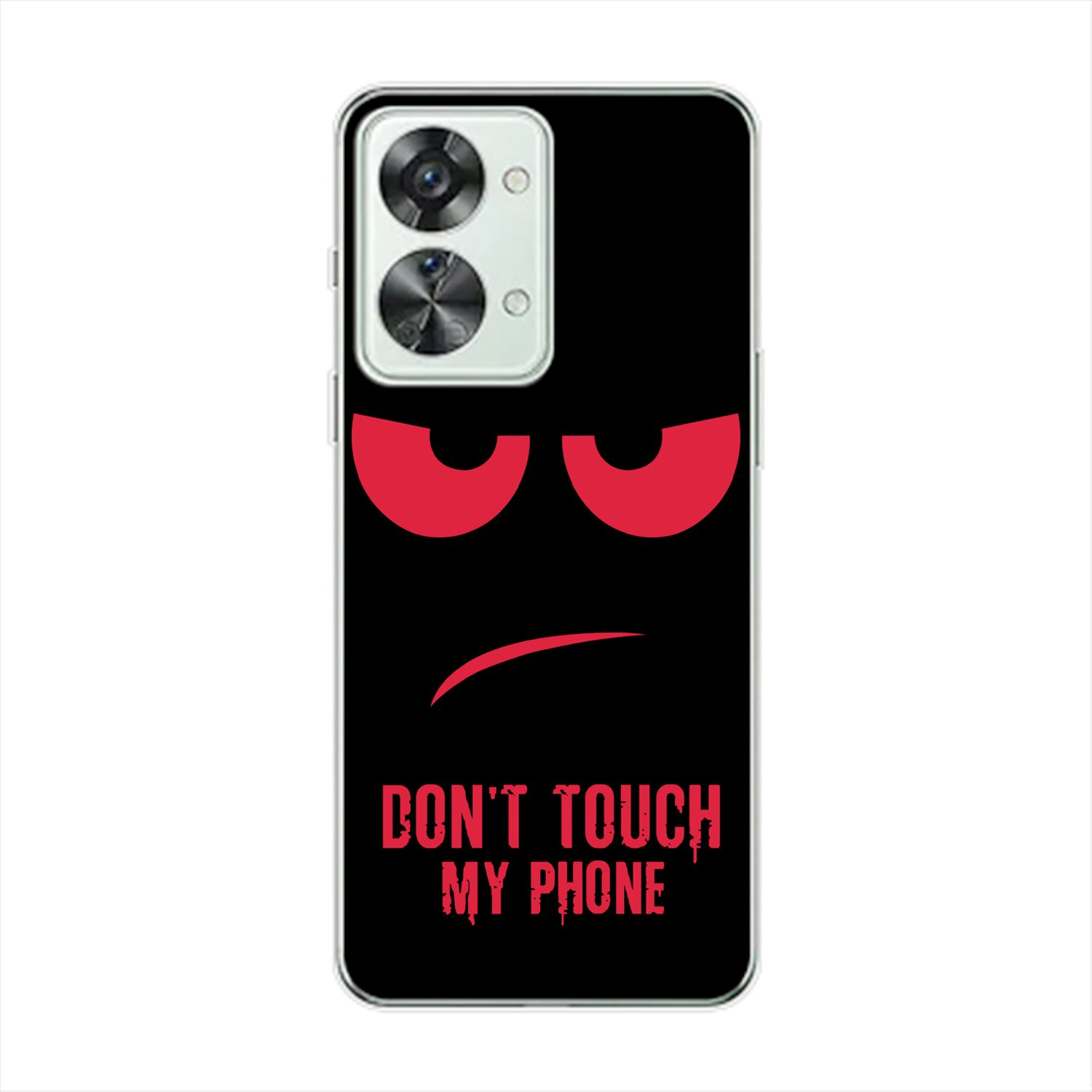 KÖNIG DESIGN Case, Backcover, 2T, Nord Phone OnePlus, My Touch Rot Dont
