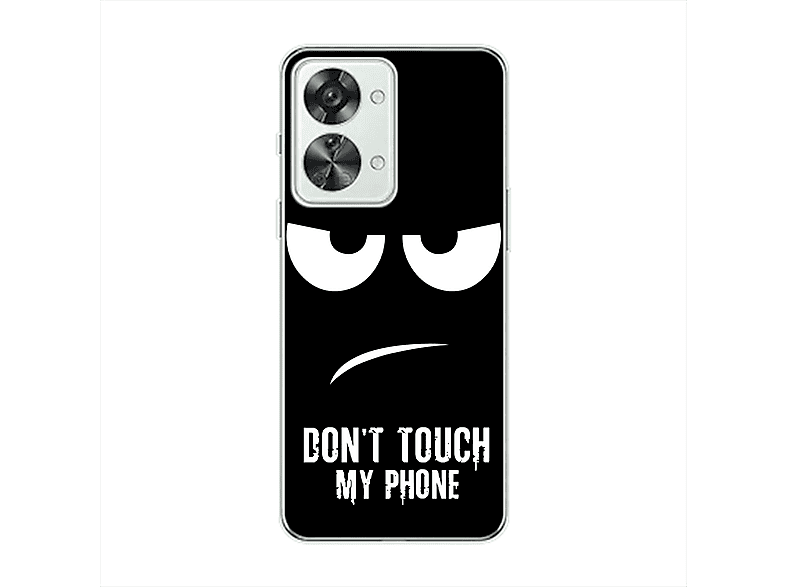 OnePlus, Dont KÖNIG Touch Phone Case, Schwarz DESIGN 2T, My Nord Backcover,