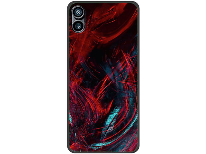 DESIGN KÖNIG Nothing, Abstrakt Backcover, Case, 1, Phone