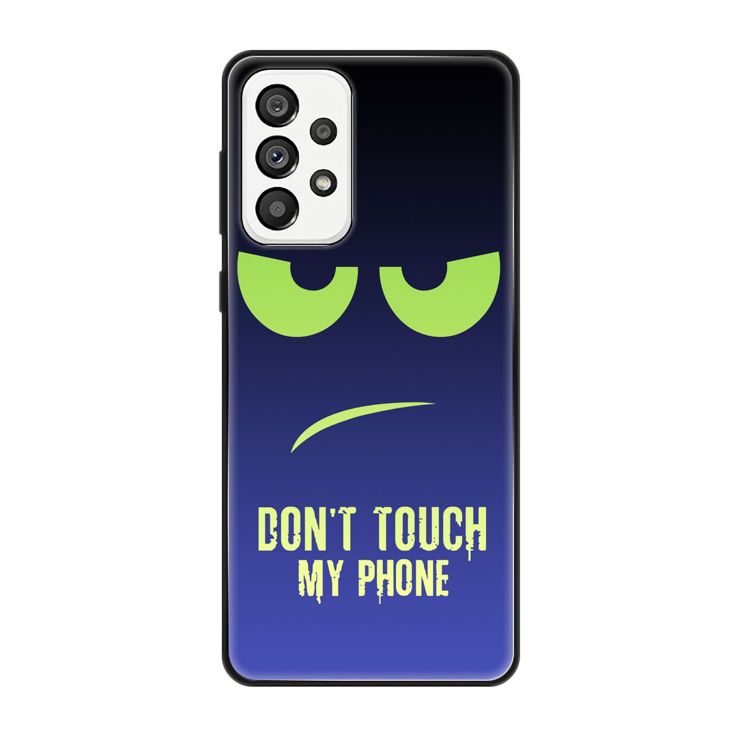 Phone 5G, Backcover, My Case, Blau Dont Galaxy Samsung, DESIGN A73 Touch KÖNIG Grün