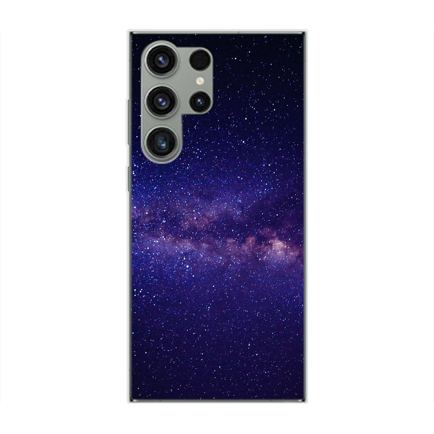 Galaxy DESIGN Backcover, S23 Samsung, Ultra, Sternenhimmel Case, KÖNIG