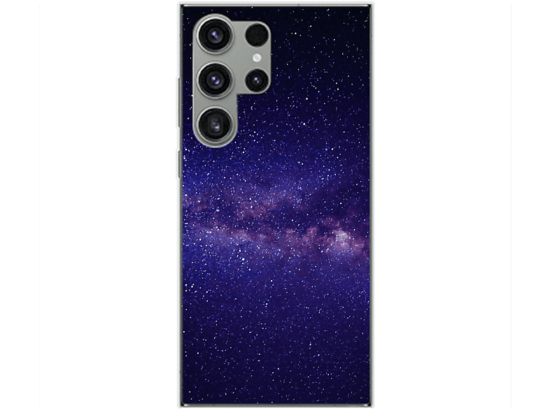 Case, Galaxy Sternenhimmel DESIGN Samsung, Backcover, KÖNIG S23 Ultra,