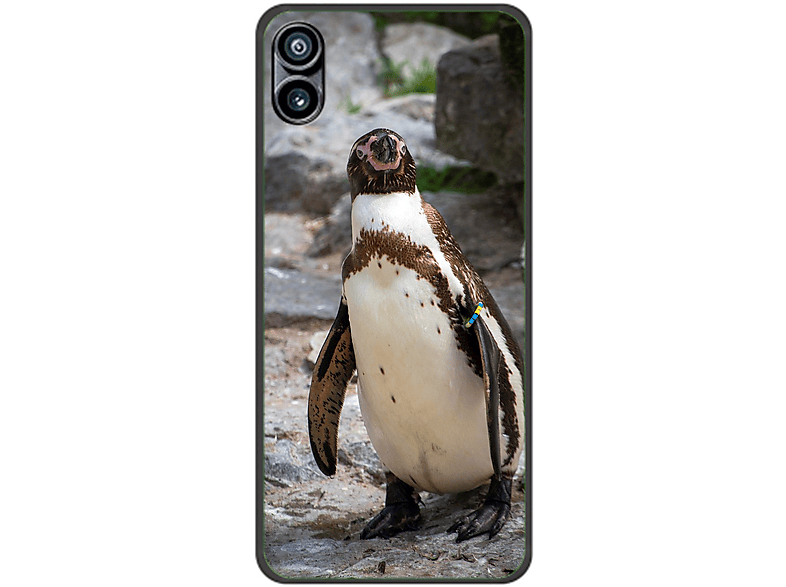 KÖNIG DESIGN Case, Pinguin 1, Phone Nothing, Backcover