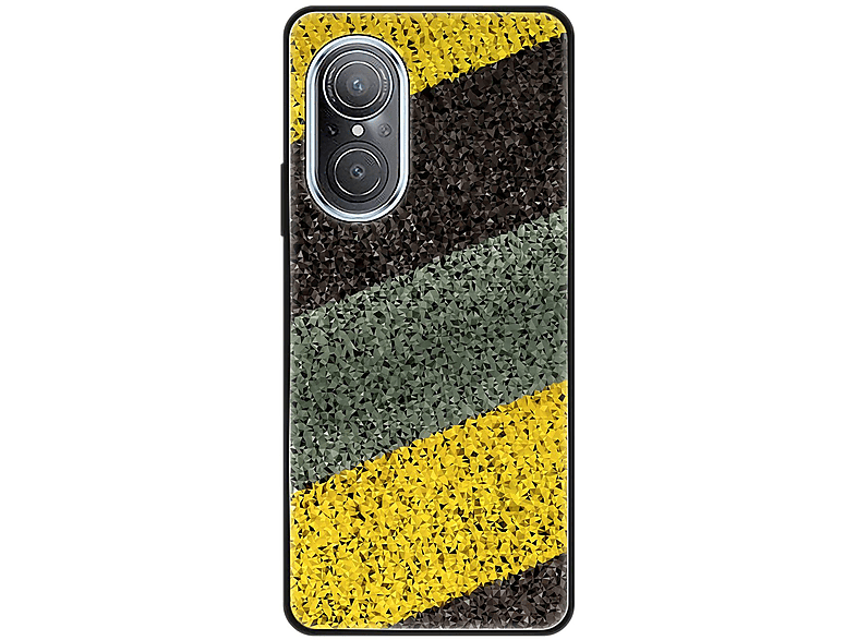 KÖNIG DESIGN Case, Abstrakt Streifen SE, nova Backcover, 9 Huawei