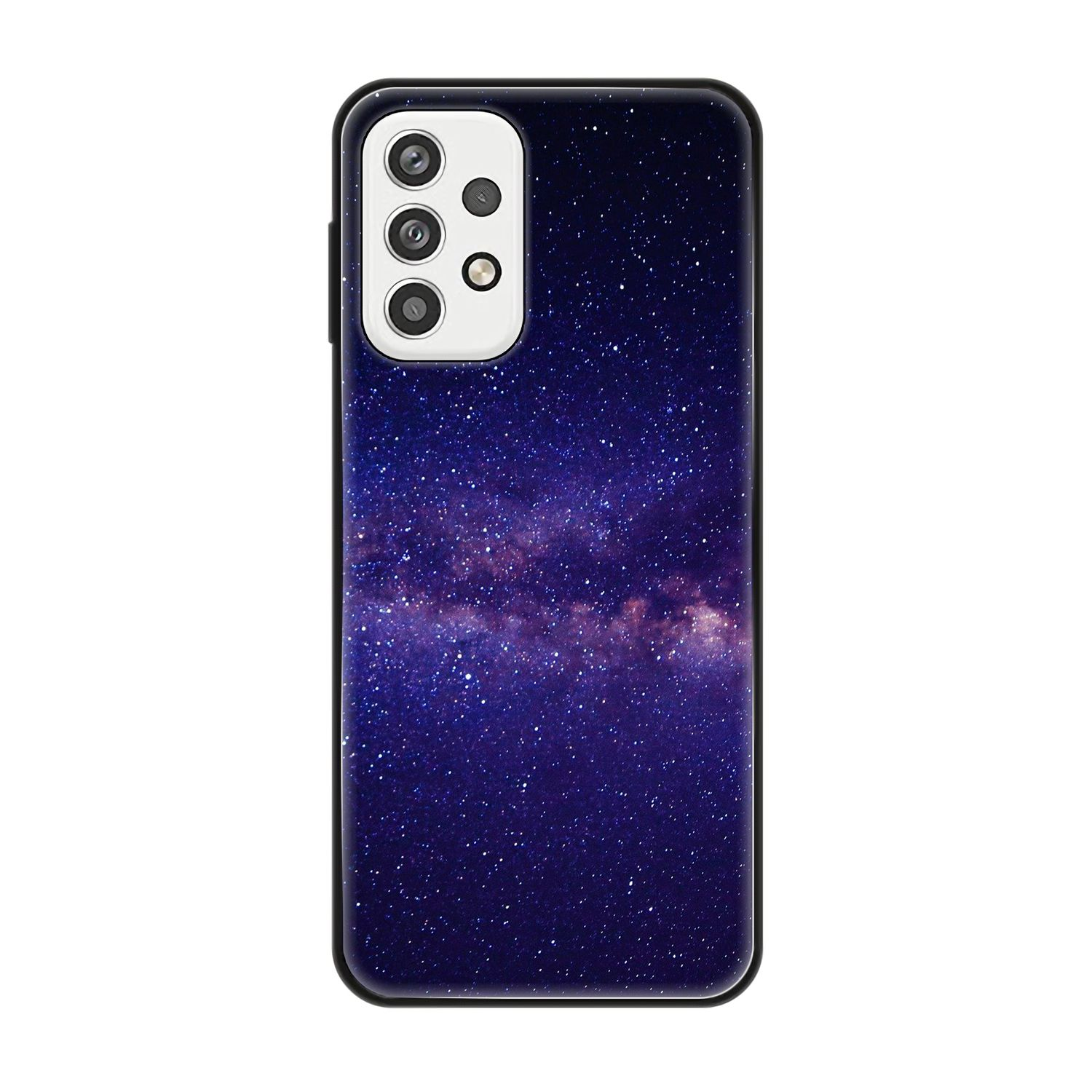 Samsung, Galaxy A23, DESIGN Case, Backcover, Sternenhimmel KÖNIG