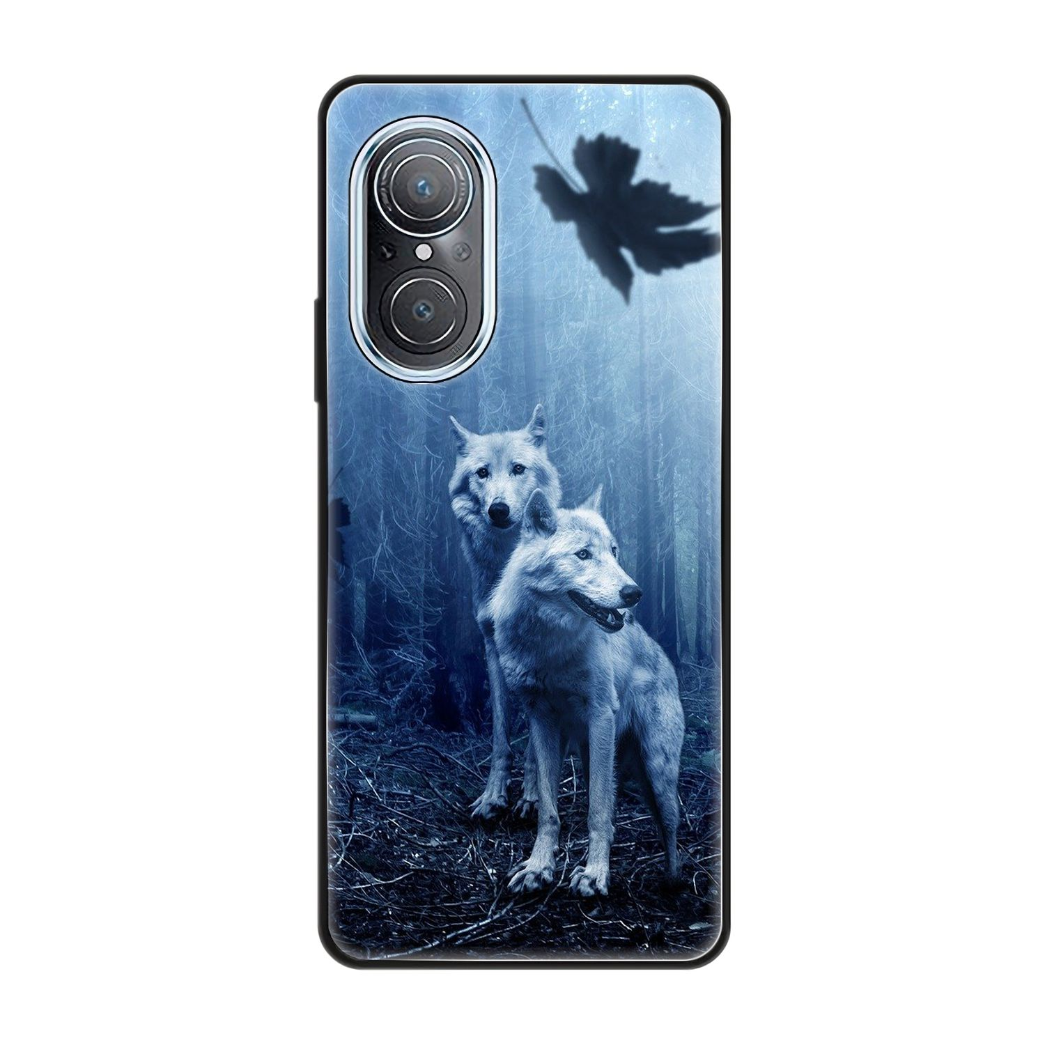 Case, DESIGN SE, KÖNIG Wölfe Huawei, nova Backcover, 9