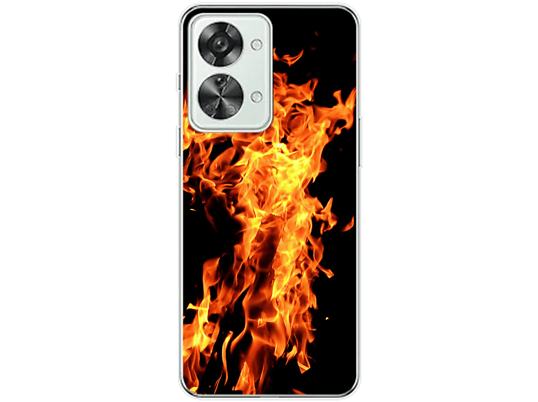 2T, OnePlus, KÖNIG Case, Feuer DESIGN Nord Backcover,