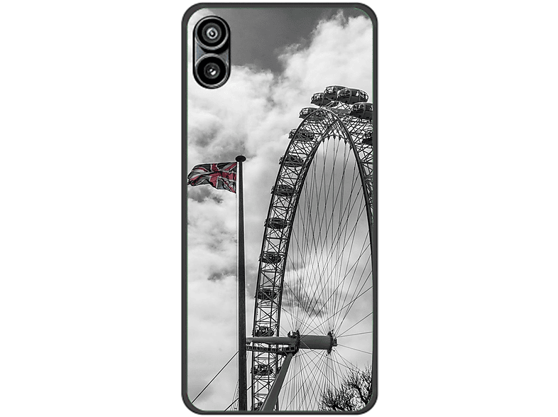 DESIGN London Case, Riesenrad Backcover, KÖNIG 1, Nothing, Phone