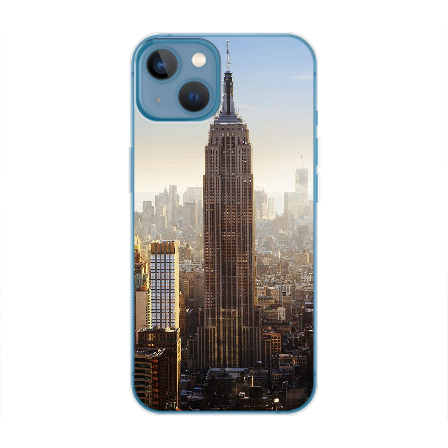 KÖNIG DESIGN Case, Backcover, iPhone State Building Apple, Empire 14 Plus