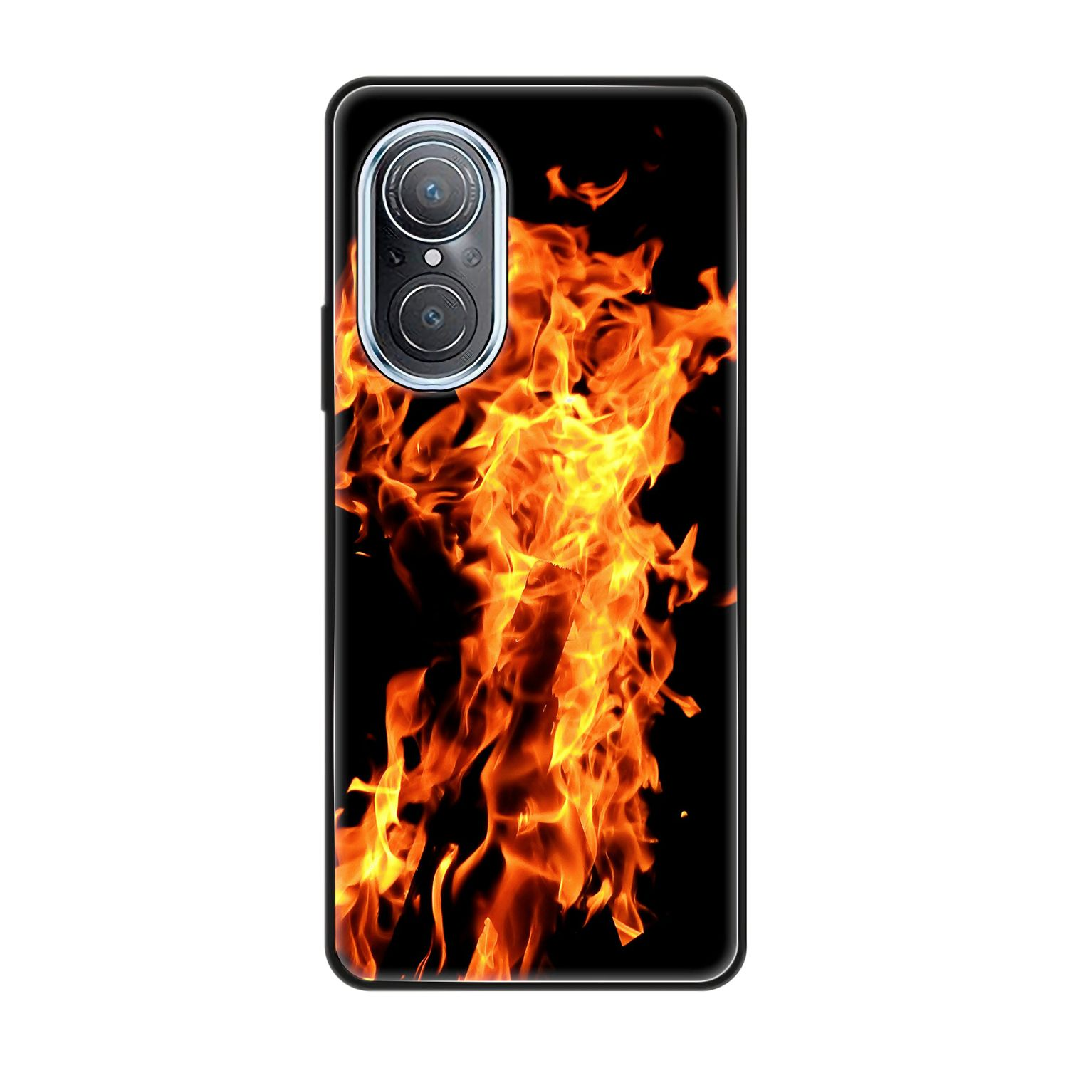 KÖNIG DESIGN nova Huawei, Feuer 9 SE, Backcover, Case