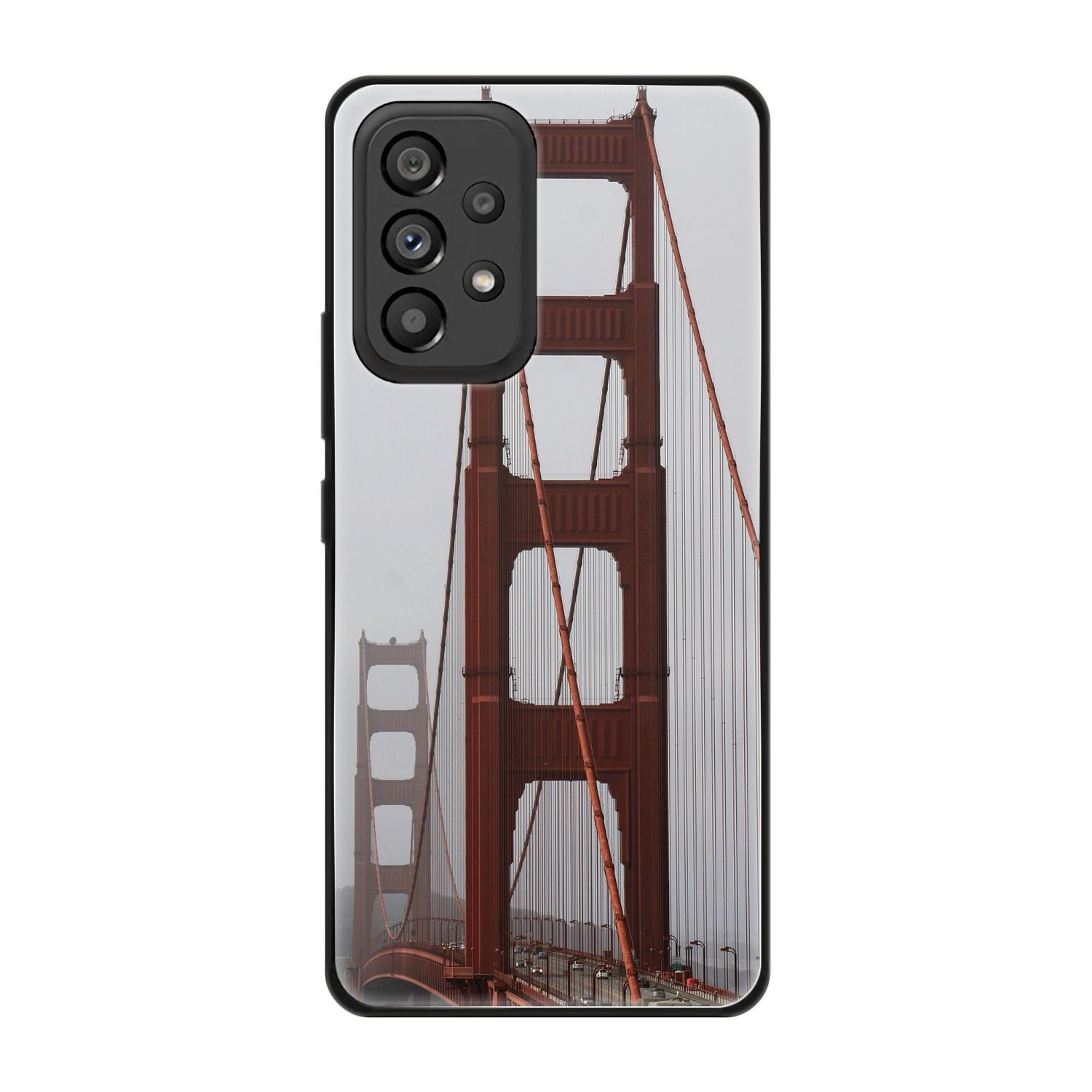 Bridge DESIGN 5G, Backcover, Golden Case, Galaxy Samsung, A53 KÖNIG Gate