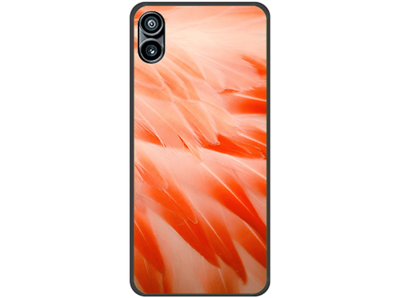 KÖNIG DESIGN Case, Flamingo Backcover, Nothing, 1, Federn Phone