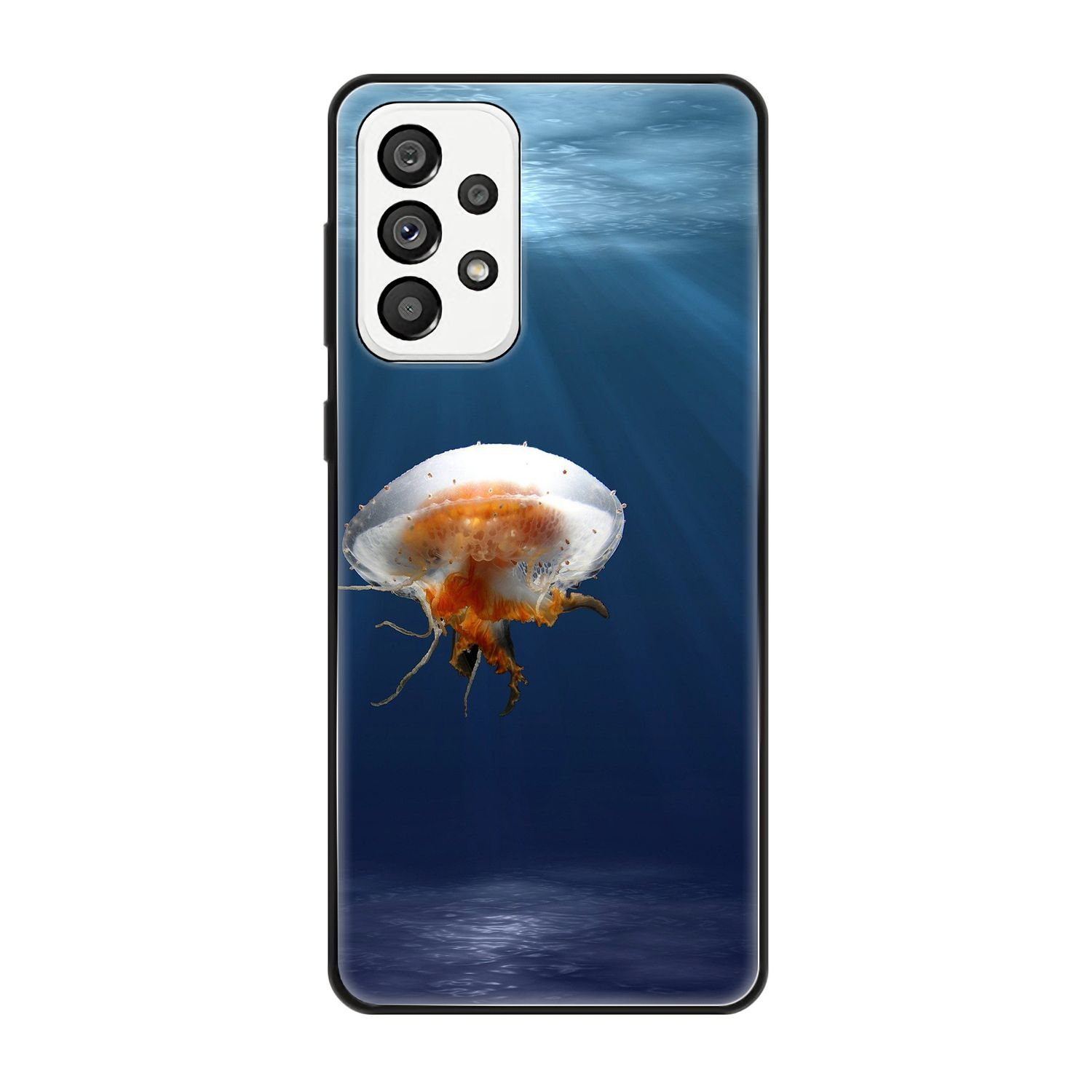 Case, 5G, DESIGN Samsung, Qualle Galaxy A73 Backcover, KÖNIG