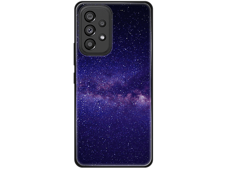 A53 Samsung, DESIGN KÖNIG Galaxy 5G, Sternenhimmel Case, Backcover,