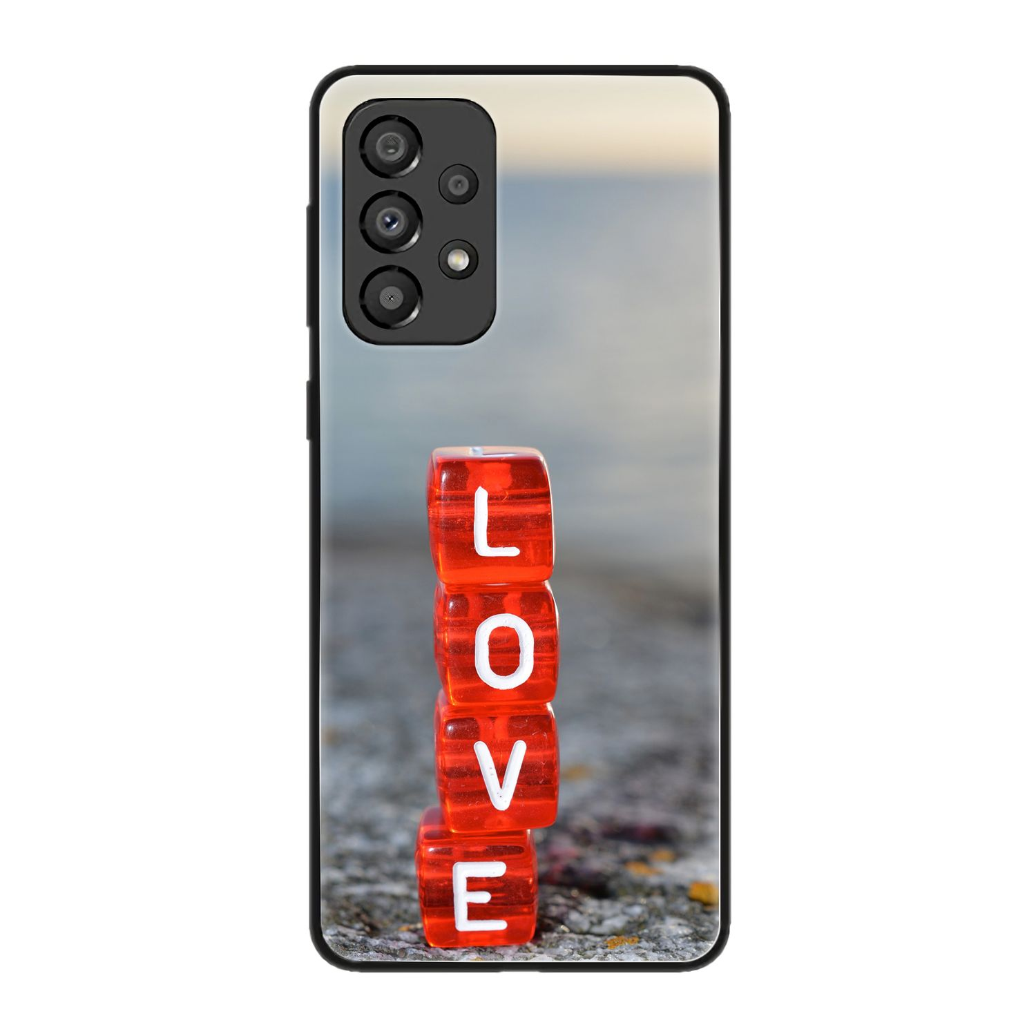 Love DESIGN Case, A33 Galaxy KÖNIG Backcover, Samsung, 5G,