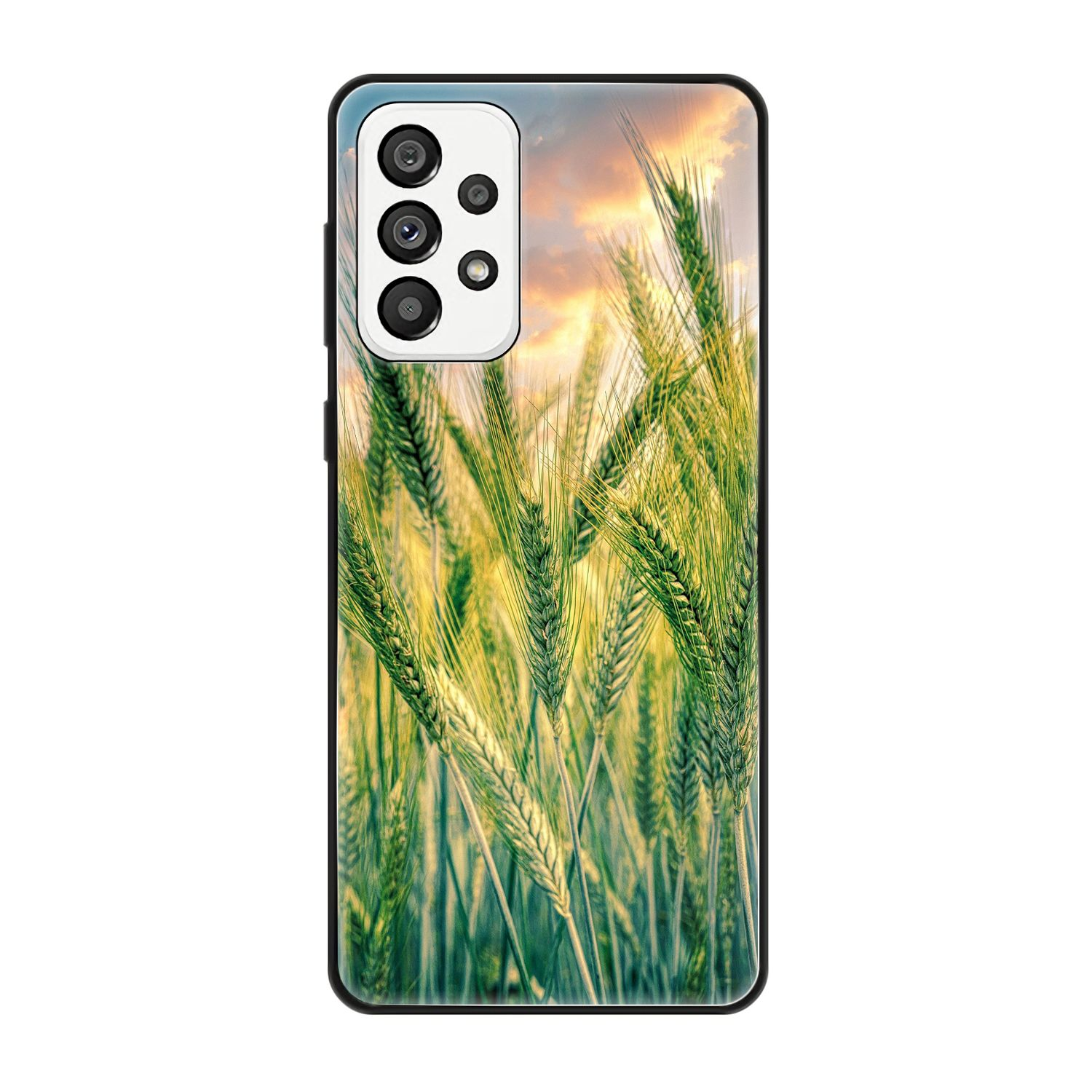 KÖNIG DESIGN A73 Galaxy Samsung, Backcover, 5G, Case, Kornfeld